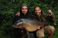 Ali and Gaz tackled the Yateley Pads Lake for Thinking Tackle