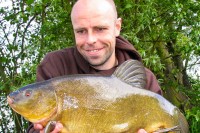 One of 23 tench bagged from a local water