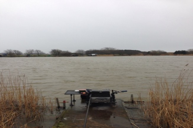 No surprise the weather was against the anglers during the day
