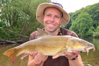 Dean kick started his new season on the River Wye