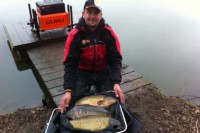 Mark Griffiths with his 54lb net