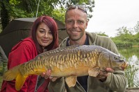 Dean and Jess with a surface-caught cracker