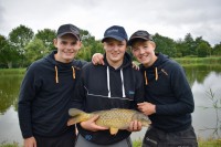 Both young guns put loads of effort into their angling