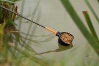 A bigger Pole Cup of feed can help hold fish